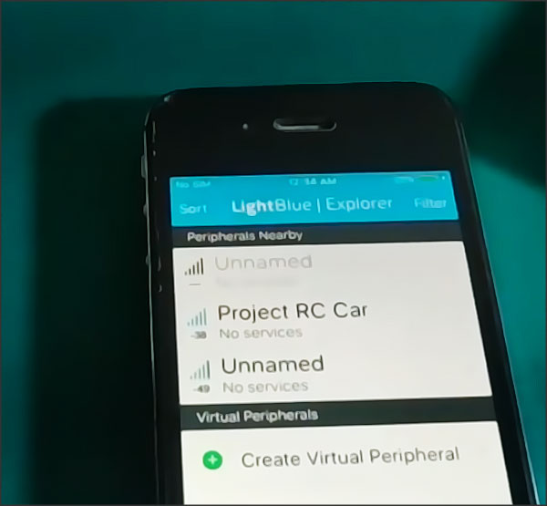 Lightblue application