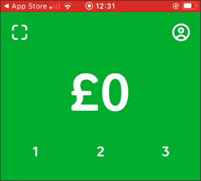 paiement dargent sur cashapp