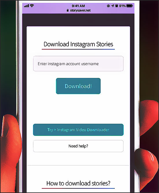Comment télécharger une Story Instagram