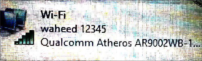  Wifi réseau Qualcomm Atheros