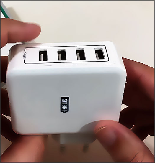 Prise Ravpower 4 Ports Usb Ismart