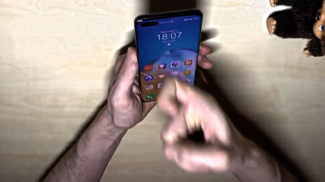 controle gestuel huawei