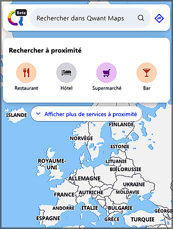 Qwant Maps