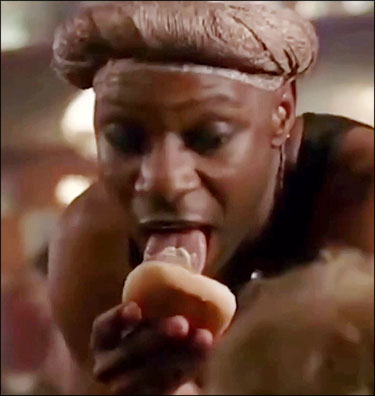 True Blood : Lafayette, scène du hamburger