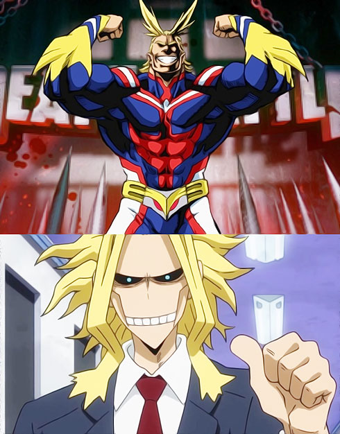 Métamorphose All Might