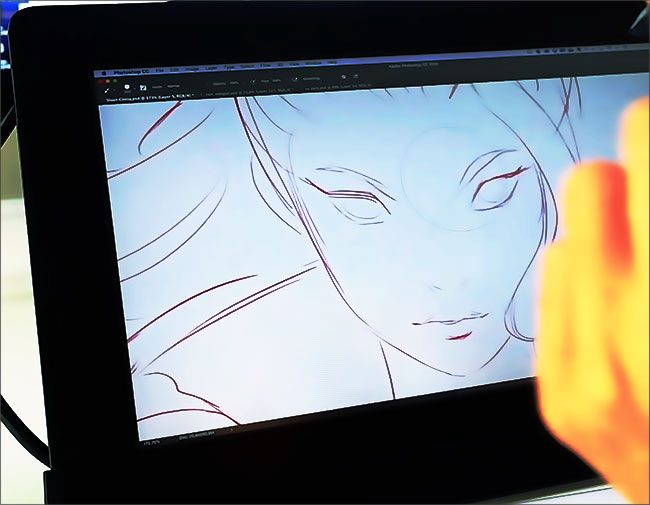 Tablette graphique pour le dessin
