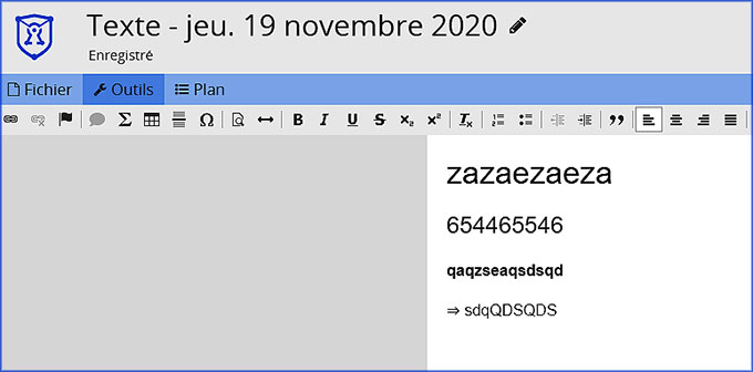 Texte - CryptPad
