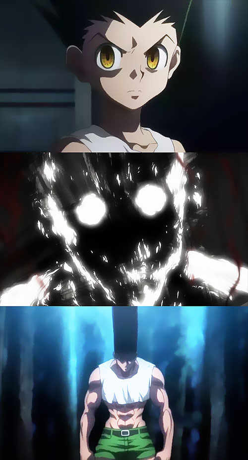 Les étapes de la transformation de Gon