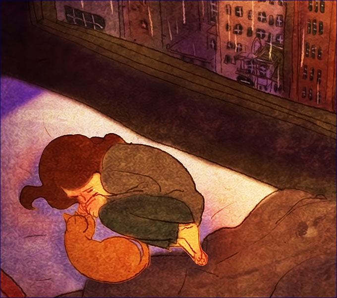 Tristesse manque de tendresse