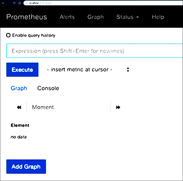 Console Prometheus