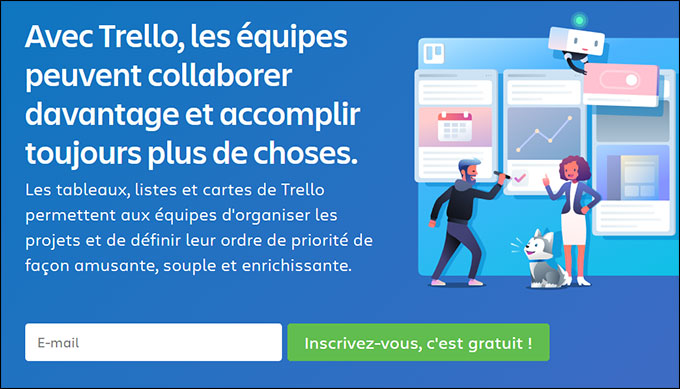 Le site "Trello"