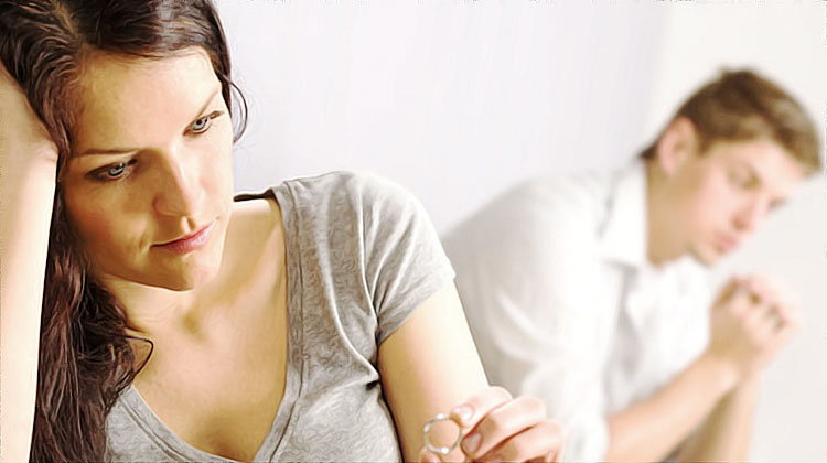 un couple en instance de divorce
