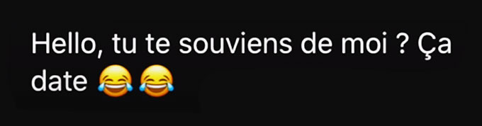 instagram : direct message
