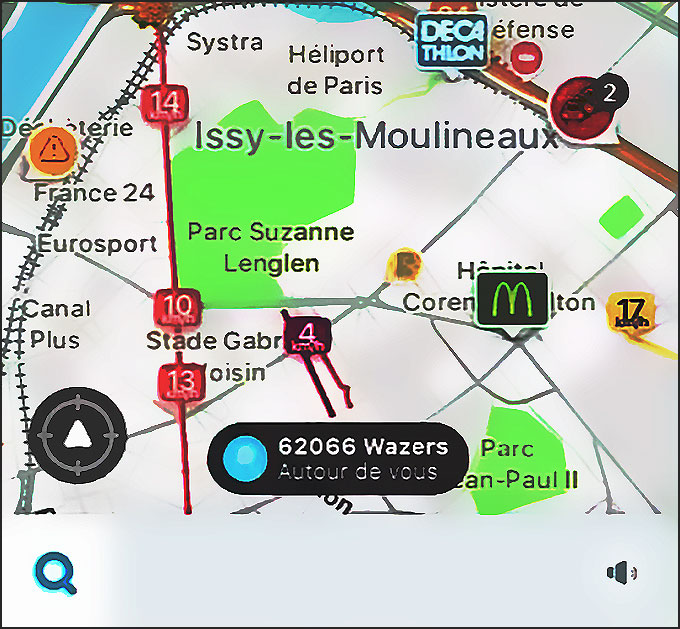 Wazers autour de vous
