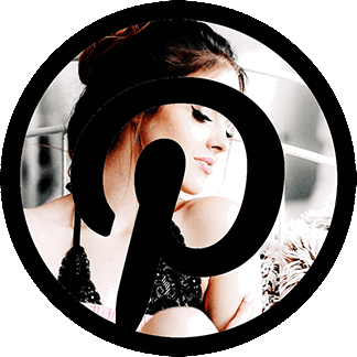Icone Pinterest Femme