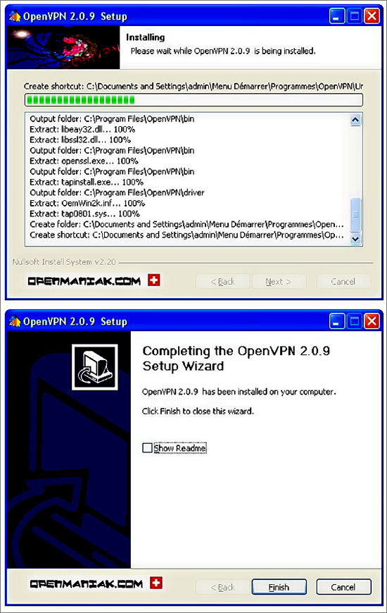 Installer Open-Vpn