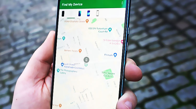 localiser mon appareil sur une carte