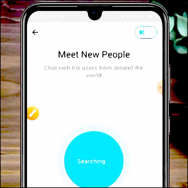 interface de kik