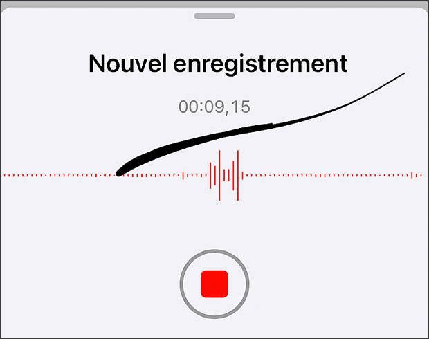 nouvel enregistrement