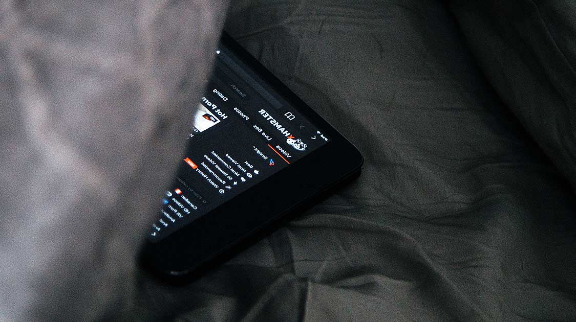 pornographie sur telephone
