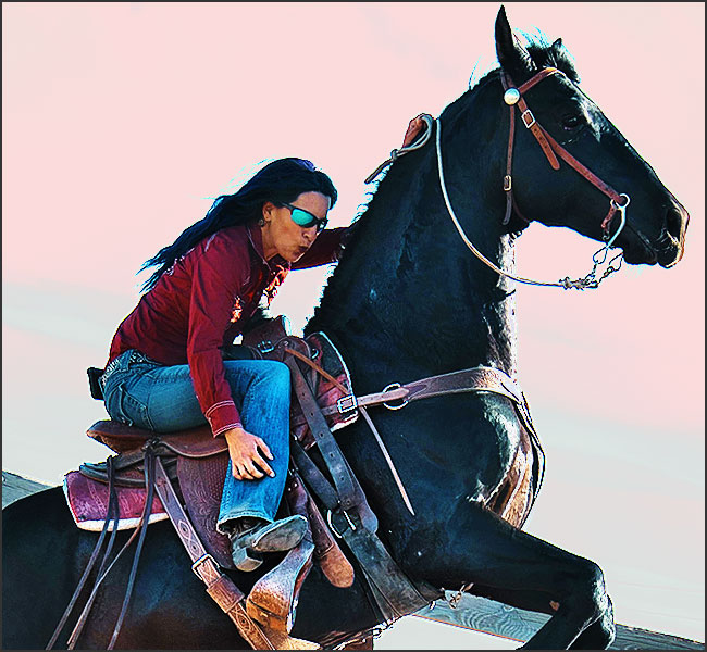 Position de la cowgirl