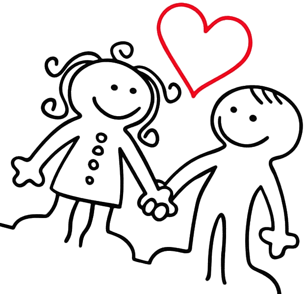 couple amoureux et confiant lun dans lautre