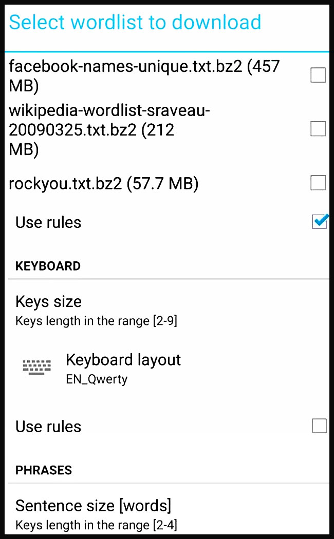 Hash Suite Droid : Guide 2