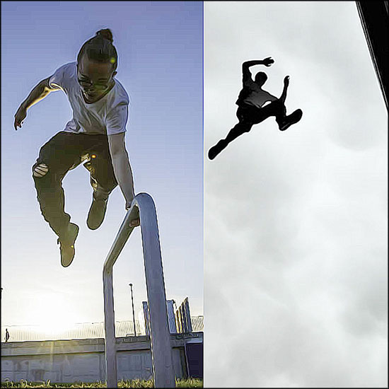 Parkour sport urbain