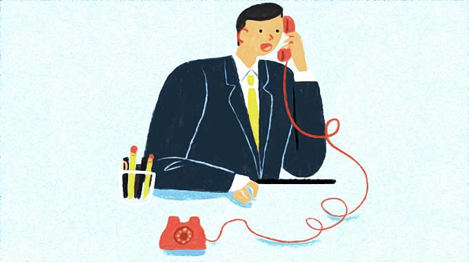 repondre au telephone