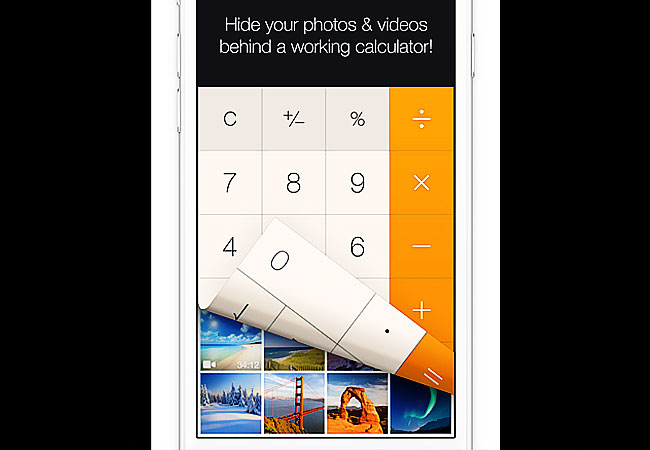 Cacher photos et vidéos avec l'application Vault