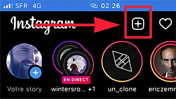 Comment ajouter une story sur Instagram