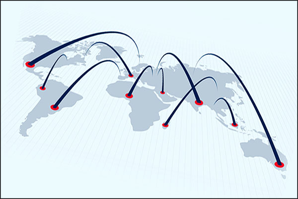 Routeurs proxy disséminés dans le monde entier