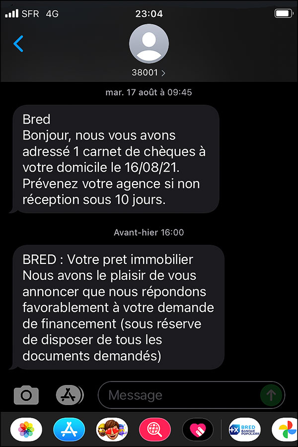 SMS d'entreprise
