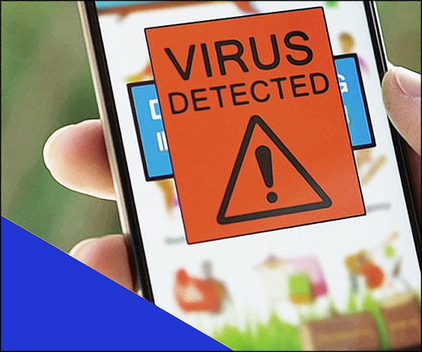 Pop-Up : Virus détecté sur un téléphone