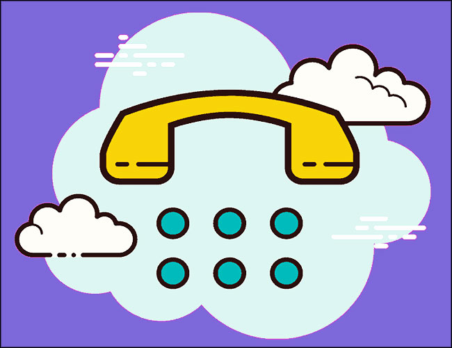 Numéro de téléphone dans le nuage