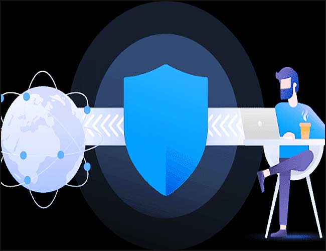 La protection bouclier d'un vpn