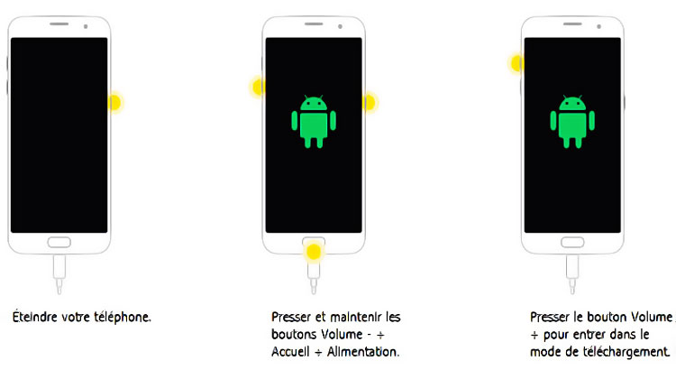 android redemarrage de force