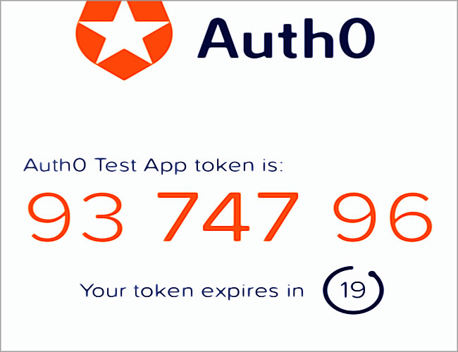 Authy screenshot