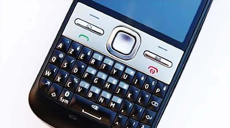 clavier azerty sur telephone portable