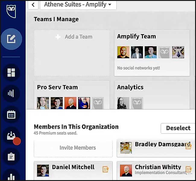 Hootsuite : screenshot