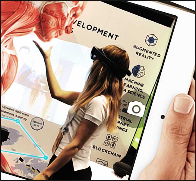 Réalité augmentée sur téléphone