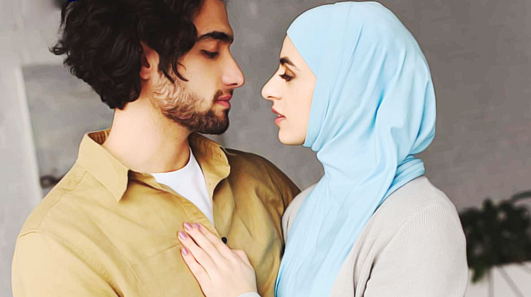 embrasser sa femme dans islam