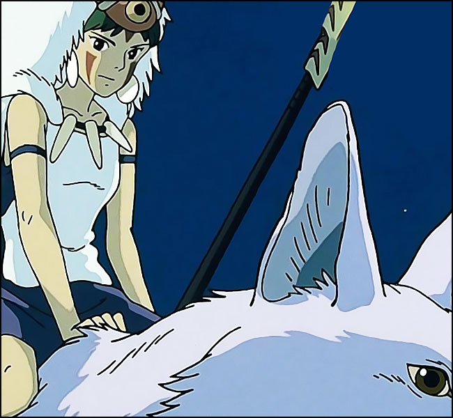 Loup - Princesse Mononoke