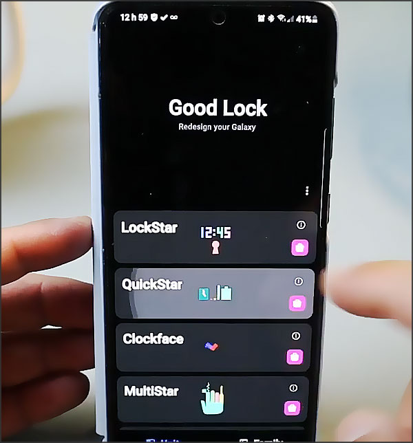 good lock galaxy