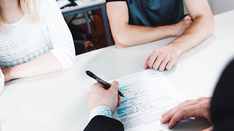 signer les papiers du divorce