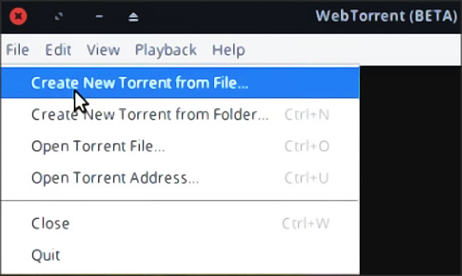 Webtorrent beta
