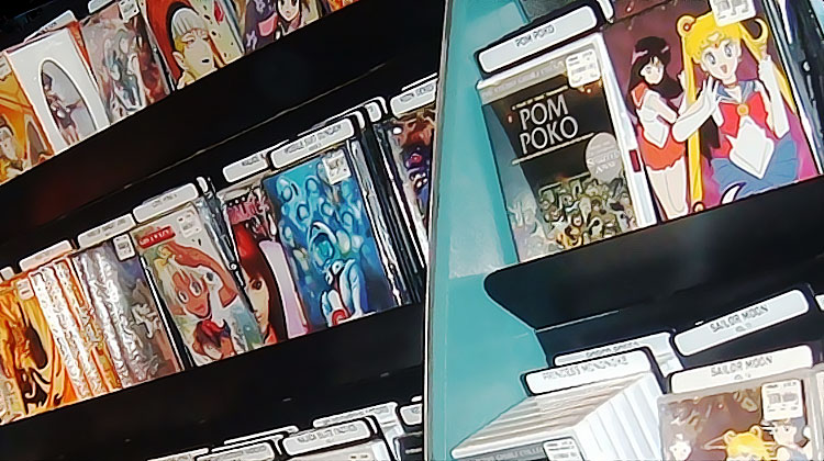 etagere d anime ou de hentai