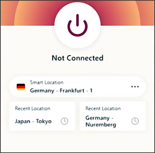 page de connexion expressvpn