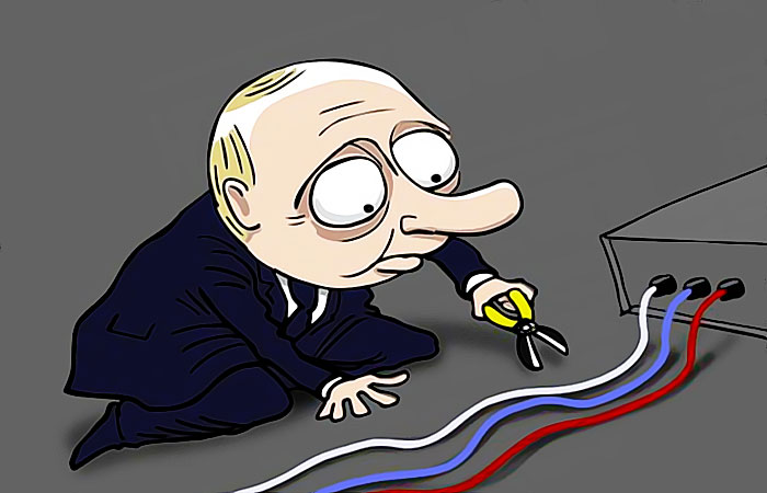 poutine censure internet