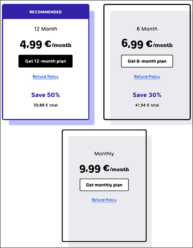 Prix du VPN de Firefox (Mozilla)
